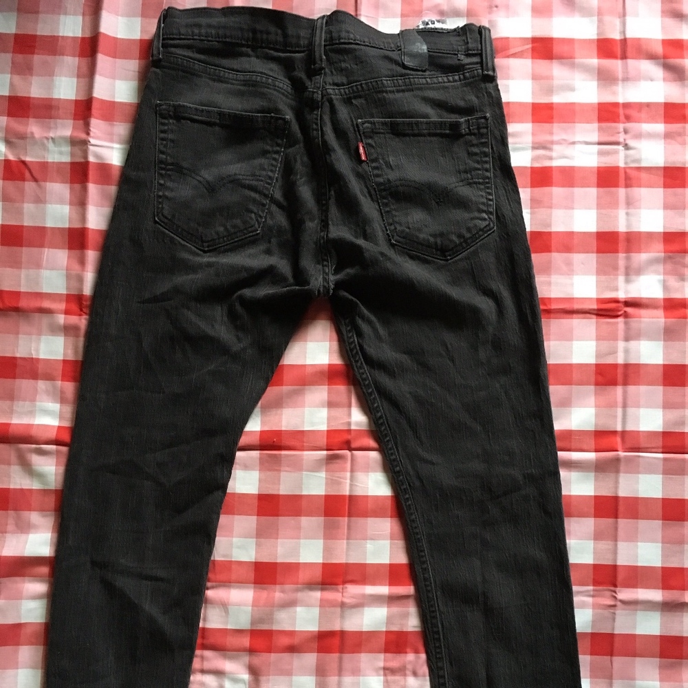 LEVI'S 99% COTTON 508 BLACK JEANS 32 X 30